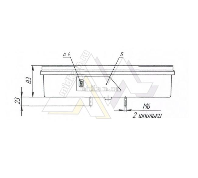 Фонарь задний 4-х секционный 24V (без провода) правый / Сакура Фонарь задний 4-х секционный 24V (без провода) правый / Сакура